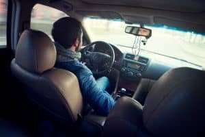 Professional driving instructor teaching student during driving lessons in Glendenning NSW