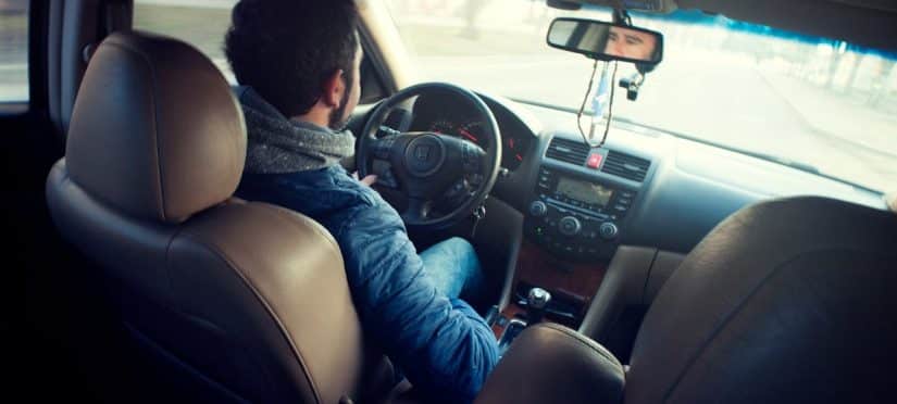 Manual Driving Instructor in St Marys: Interior View of Car Driving